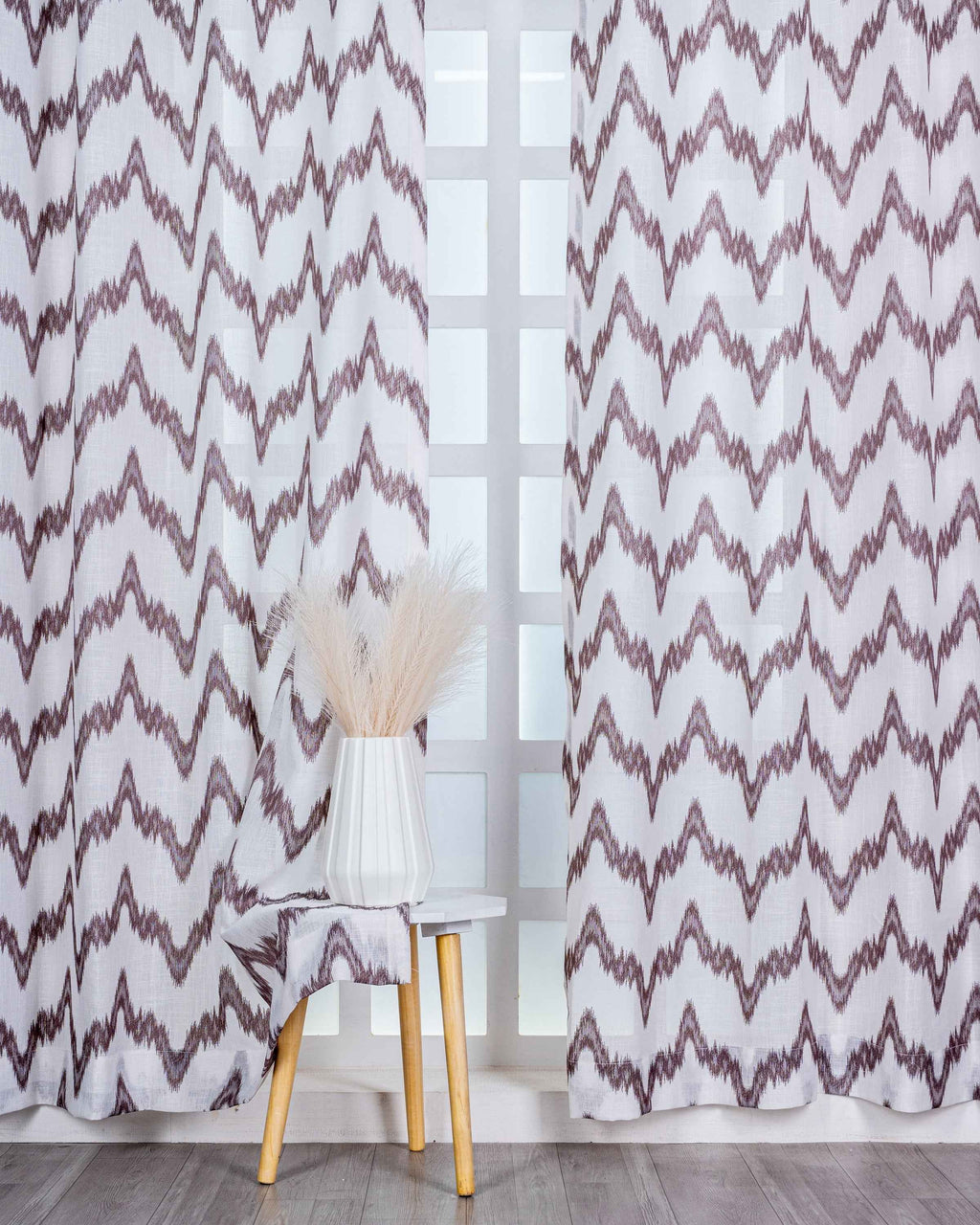 Parda online Premium Jacquard Linen Curtain with Soft & Durable Fabric