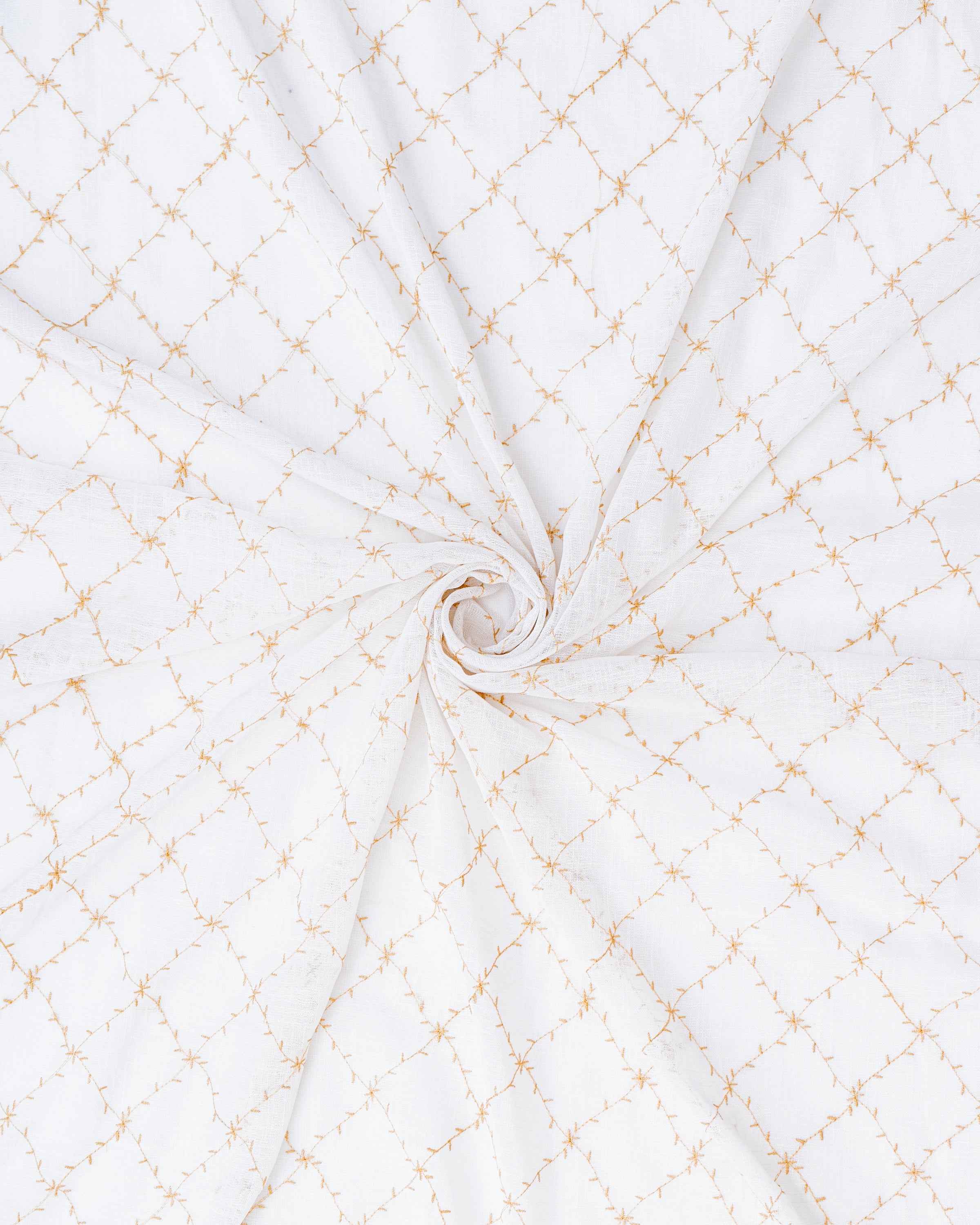 Parda online Premium Embroidery Linen Curtain with Soft & Durable Fabric - Sparkle Design
