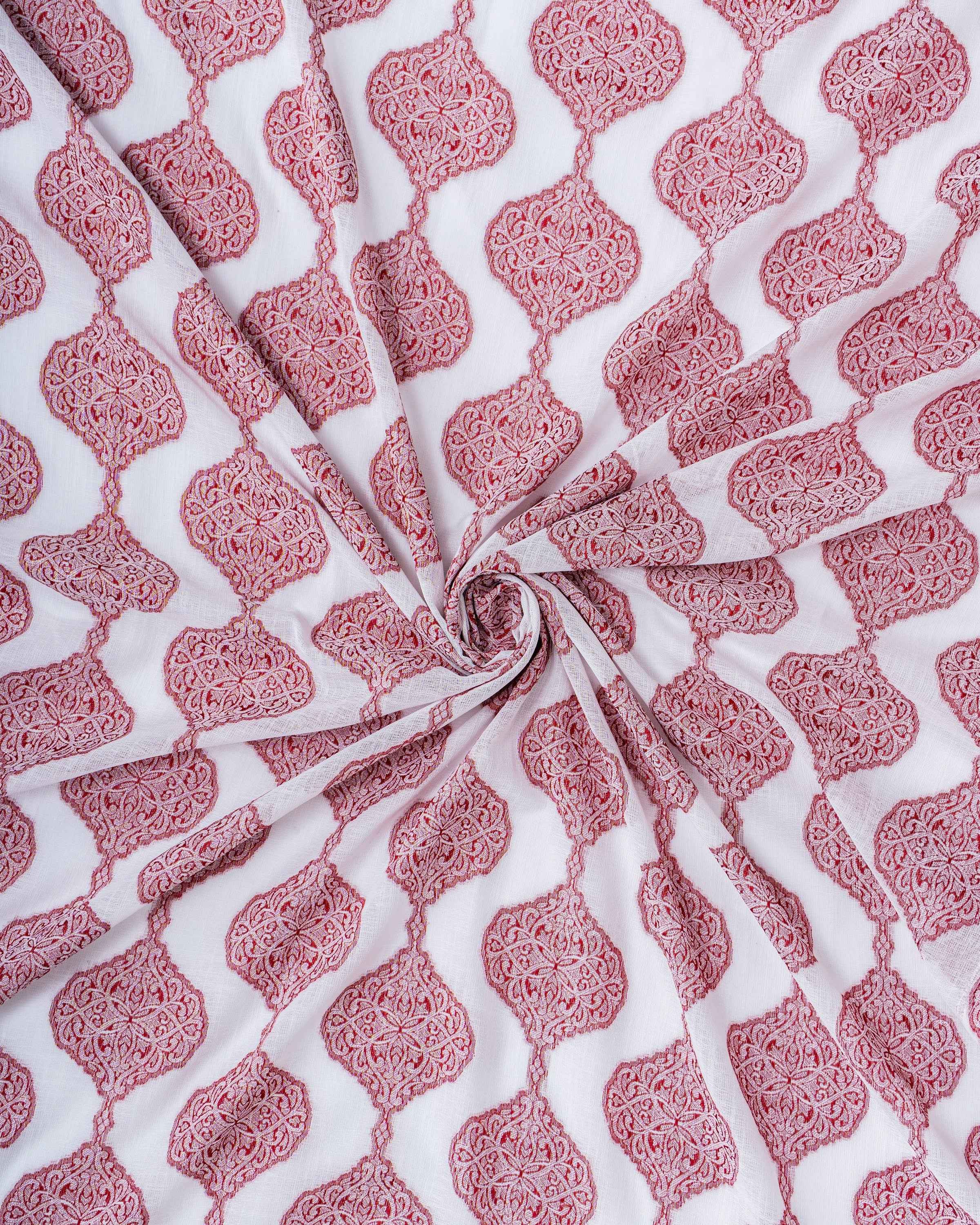 Parda online Premium Jacquard Linen Curtain with Soft & Durable Fabric