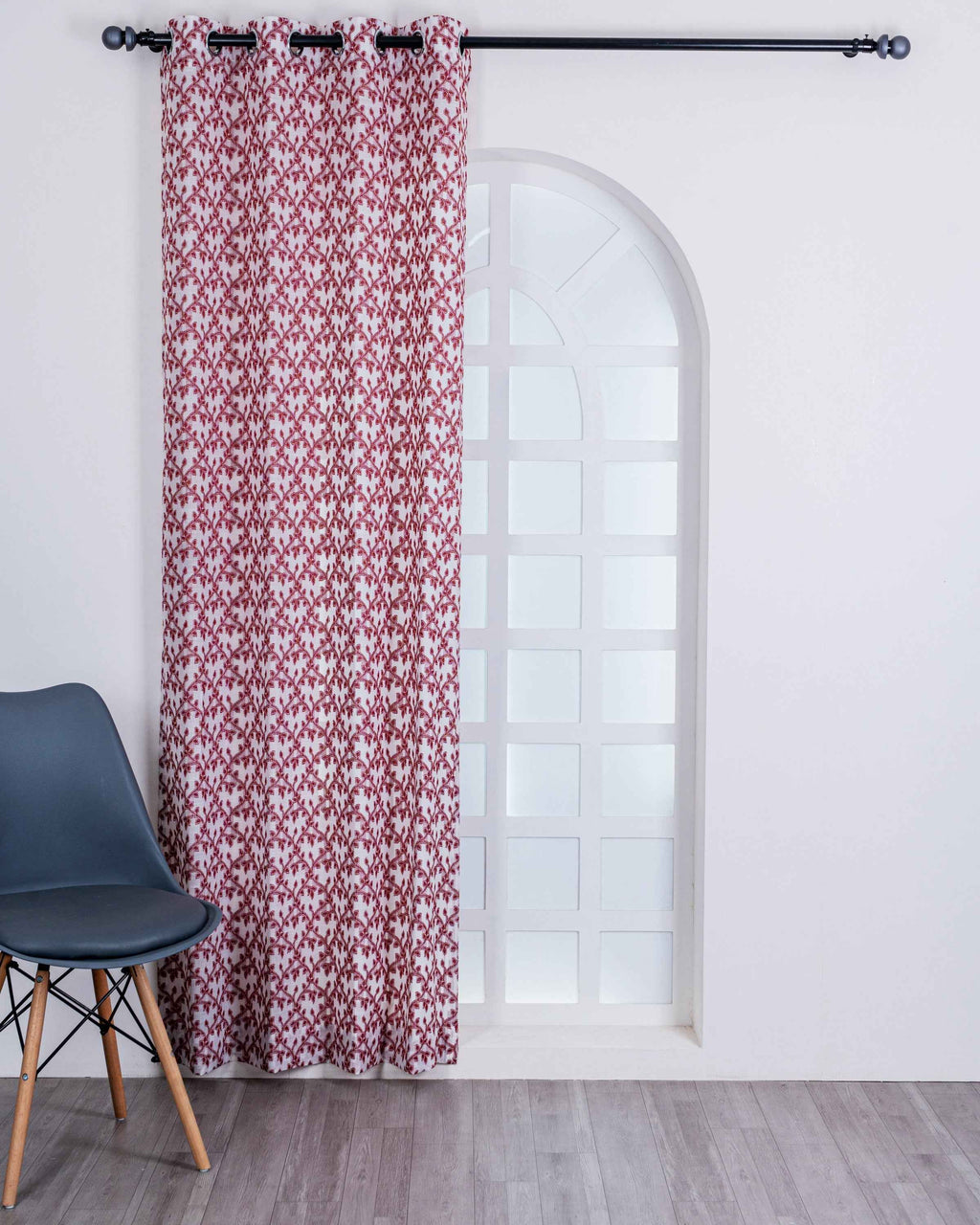 Parda online Premium Jacquard Linen Curtain with Soft & Durable Fabric