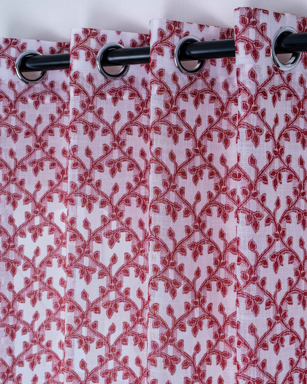 Parda online Premium Jacquard Linen Curtain with Soft & Durable Fabric