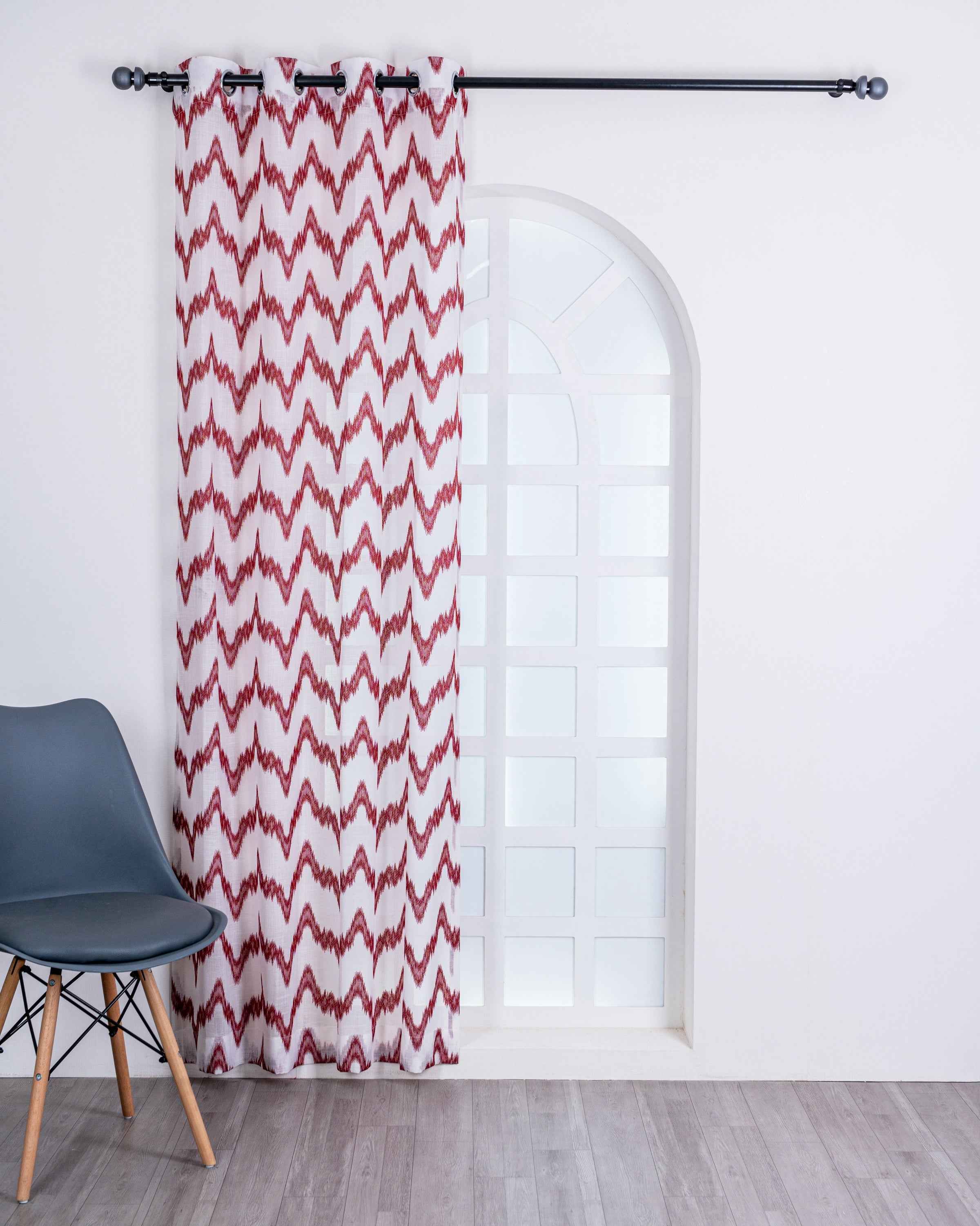 Parda online Premium Jacquard Linen Curtain with Soft & Durable Fabric