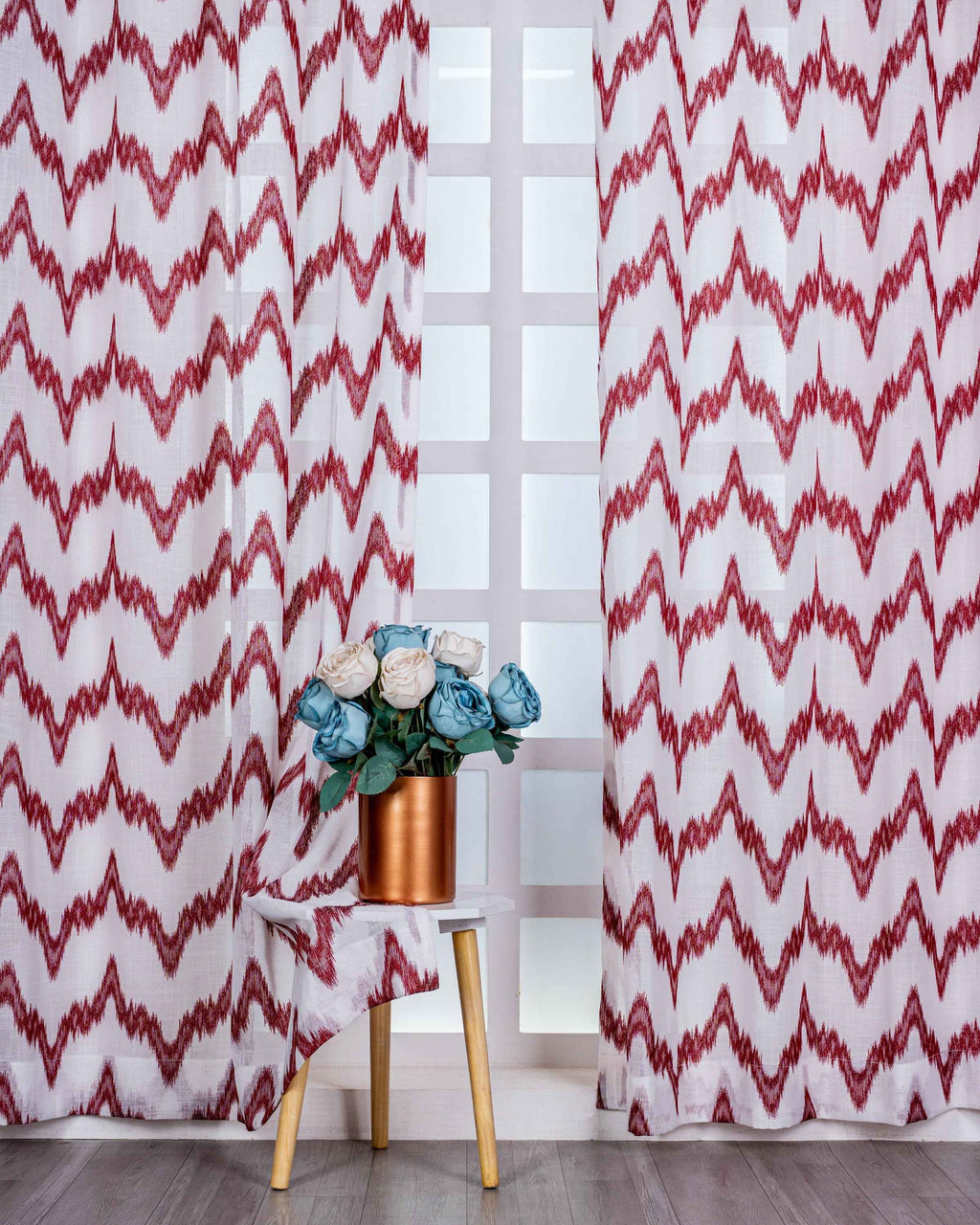 Parda online Premium Jacquard Linen Curtain with Soft & Durable Fabric