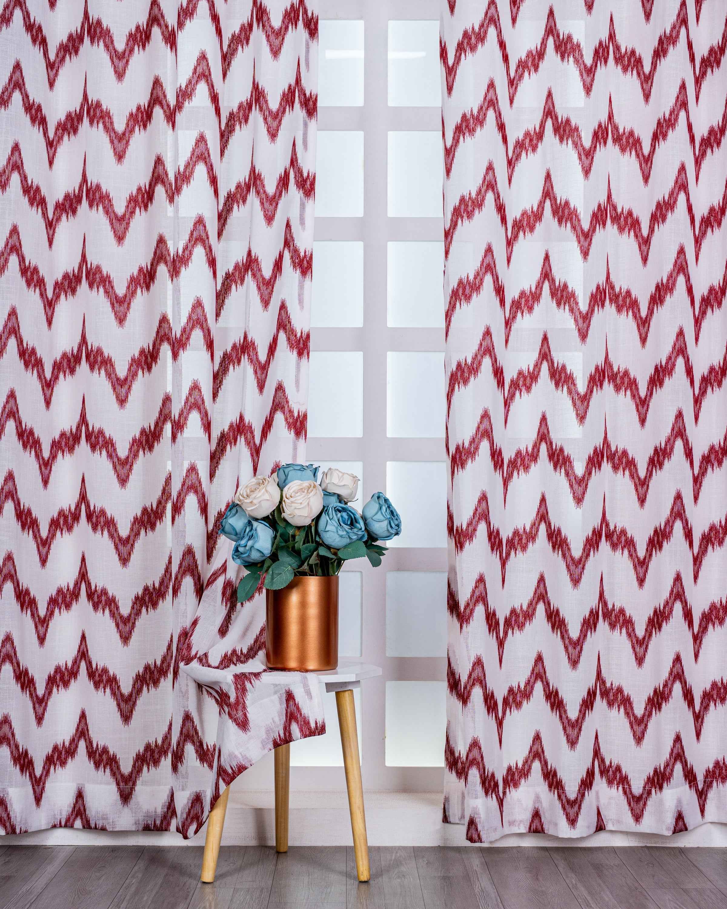 Parda online Premium Jacquard Linen Curtain with Soft & Durable Fabric