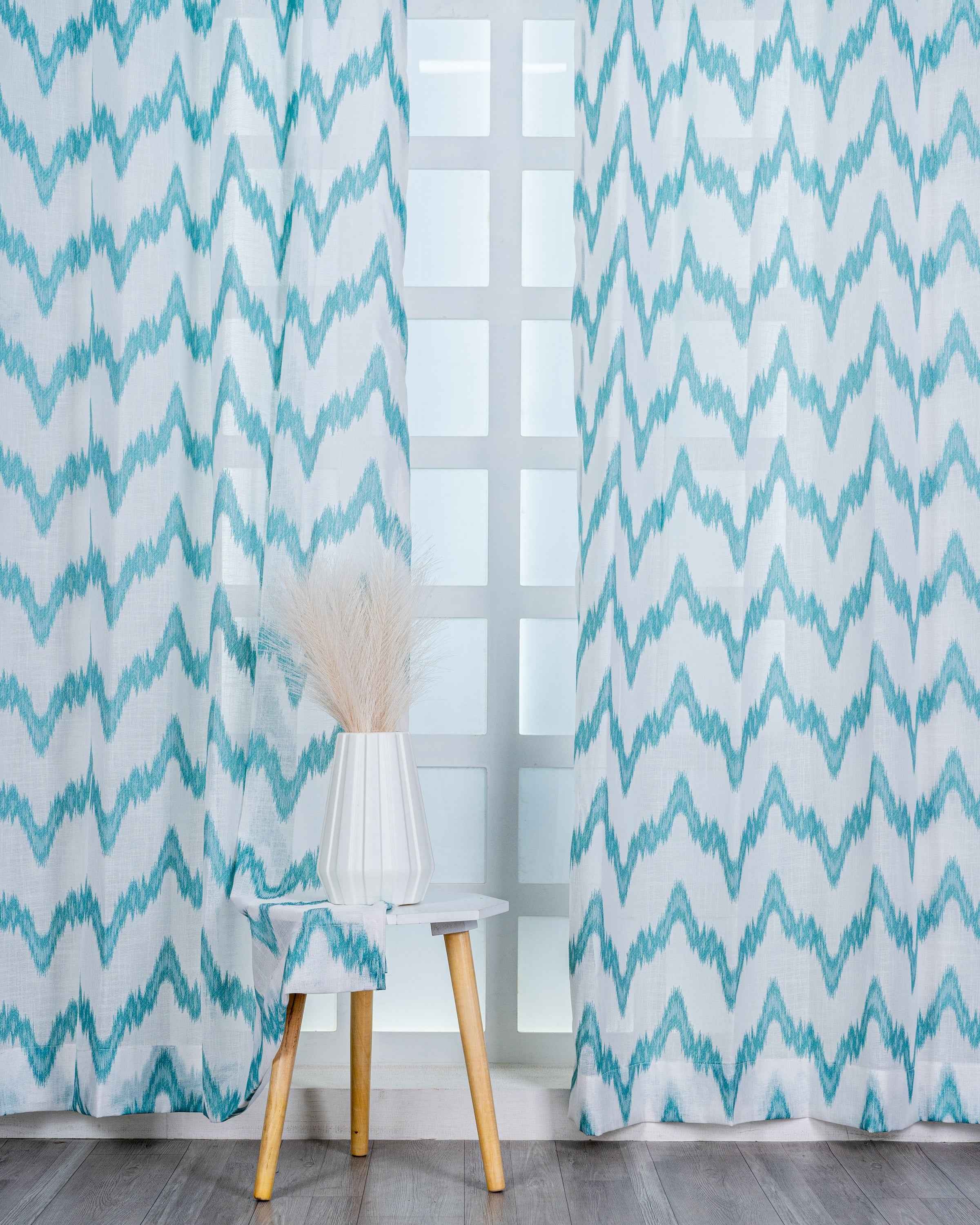Parda online Premium Jacquard Linen Curtain with Soft & Durable Fabric
