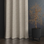 Lima  Teaxure Design Jaquard Fabric Curtain -Tan