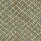 Sheer Net Eyelet Wave Design Golden Window Curtain