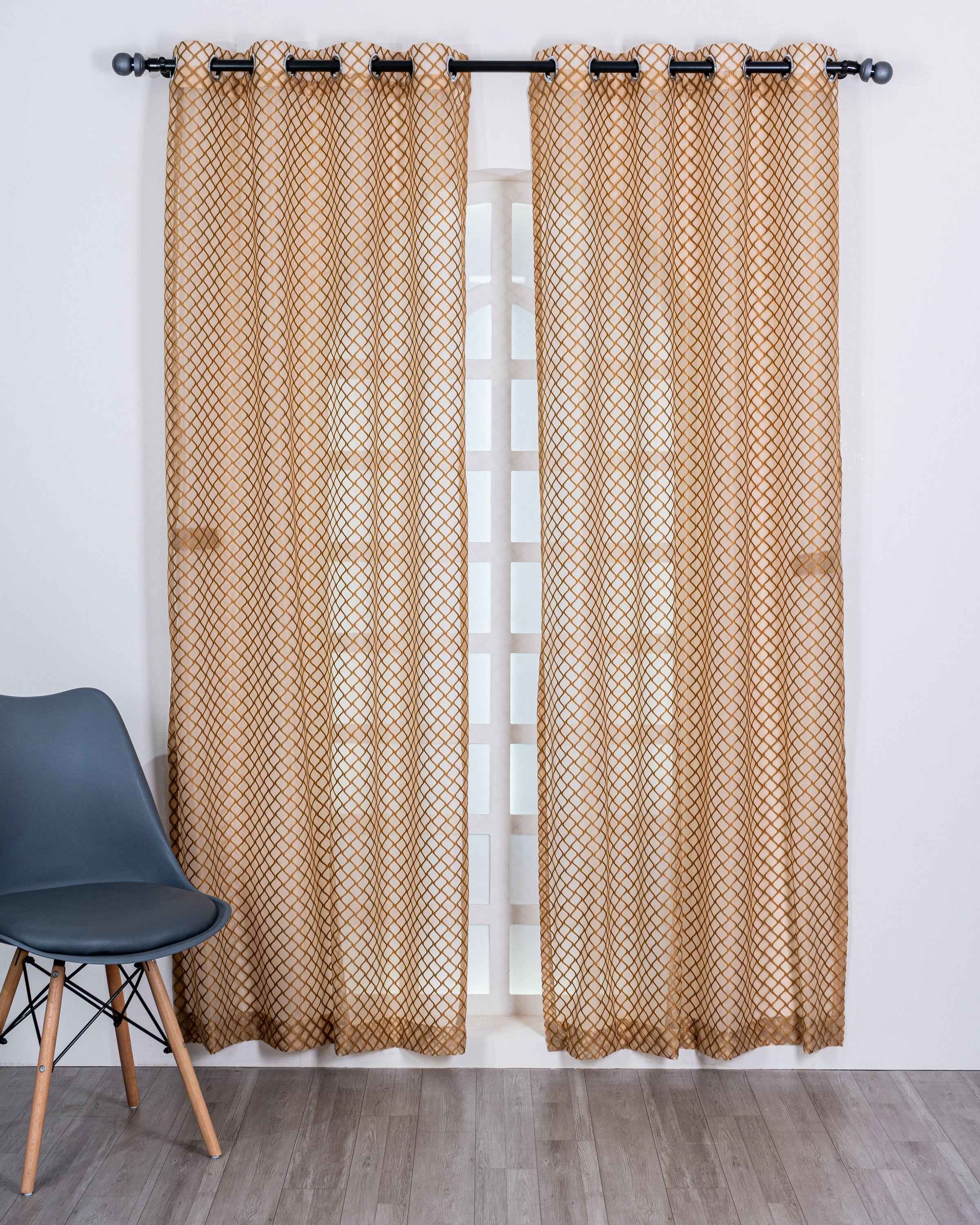 Parda online Premium Net Curtain with Soft & Durable Fabric