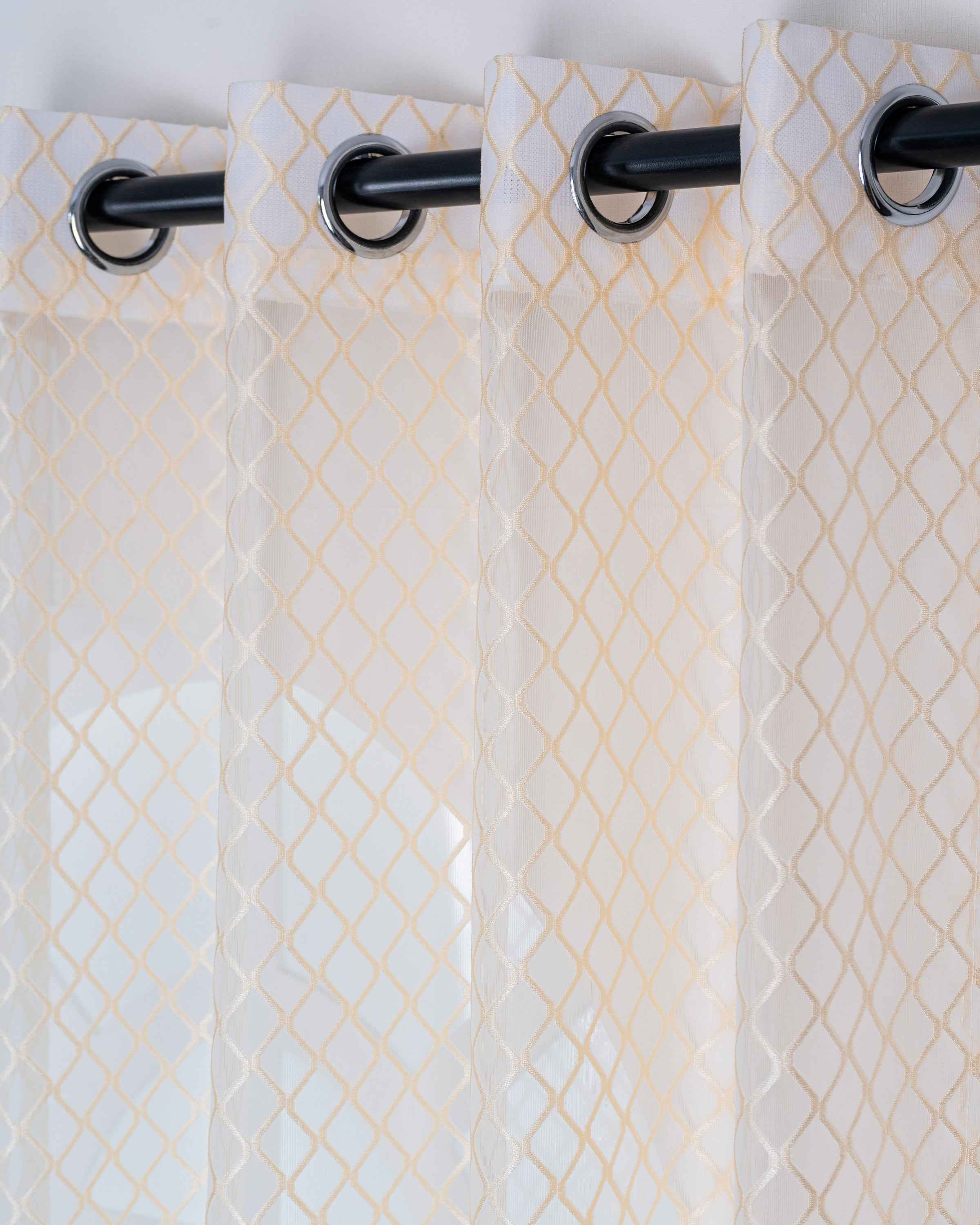 Parda online Premium Net Curtain with Soft & Durable Fabric