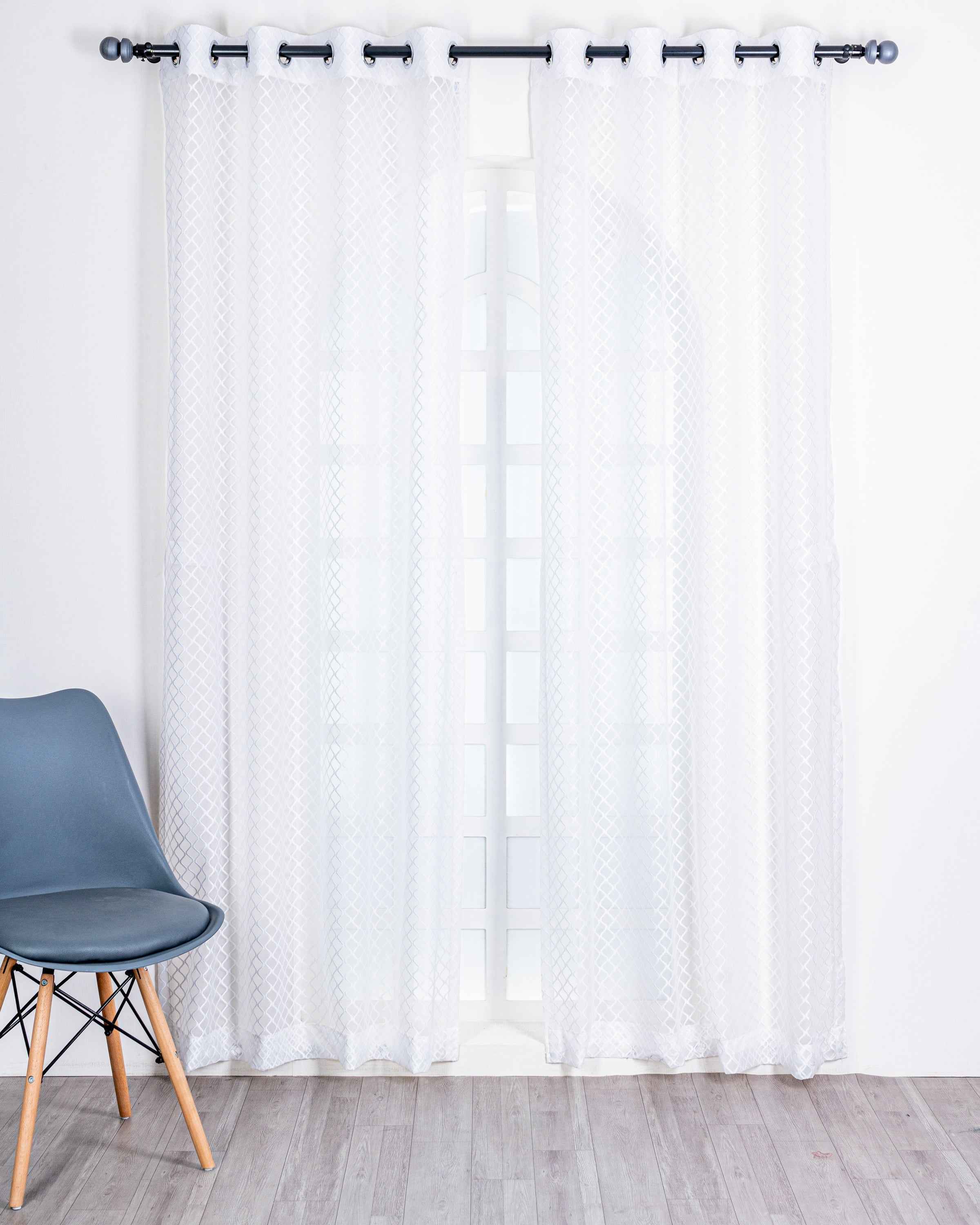 Parda online Premium Net Curtain with Soft & Durable Fabric