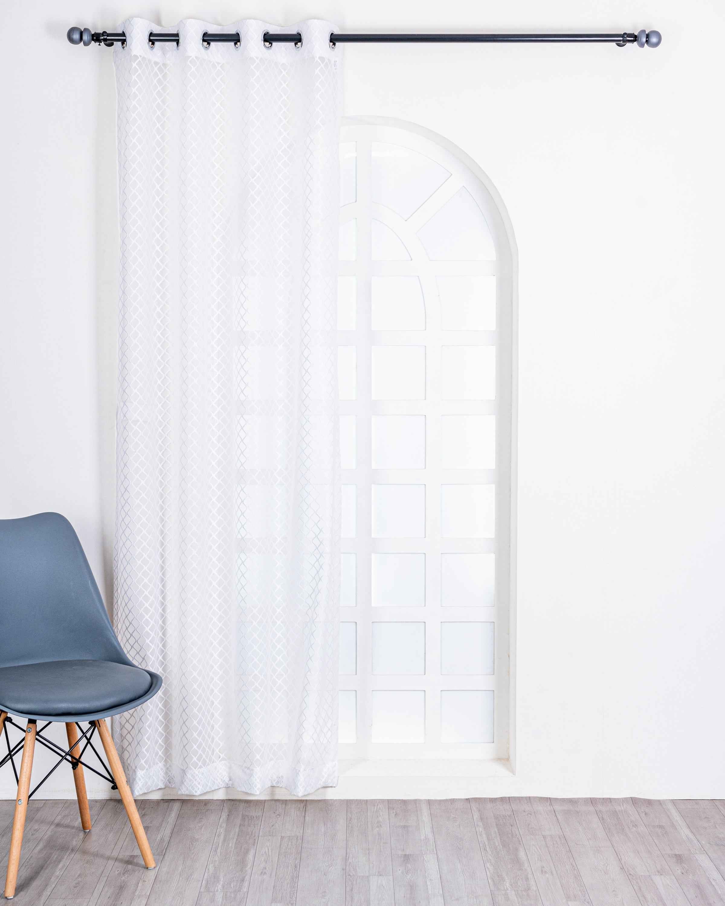 Parda online Premium Net Curtain with Soft & Durable Fabric