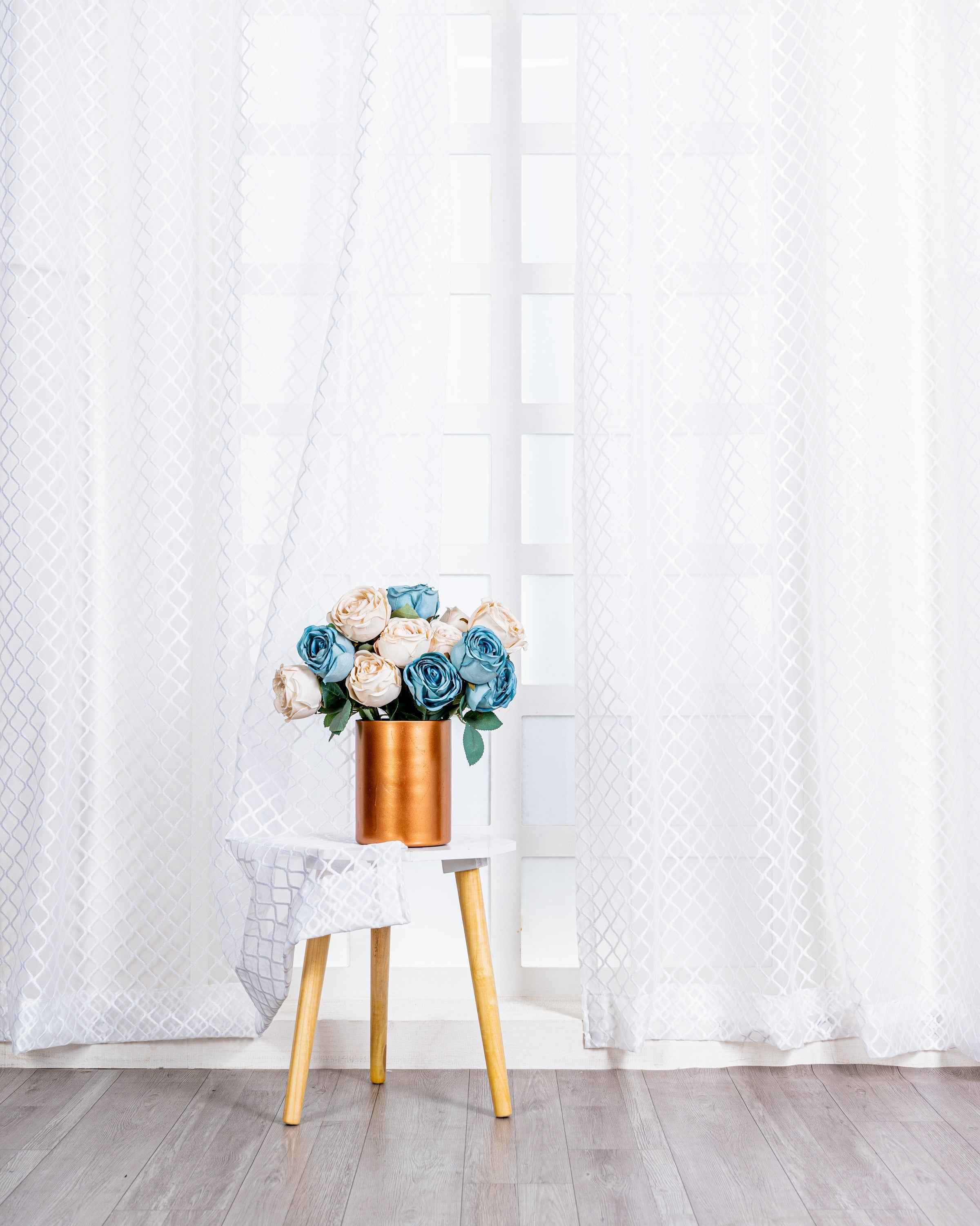 Parda online Premium Net Curtain with Soft & Durable Fabric