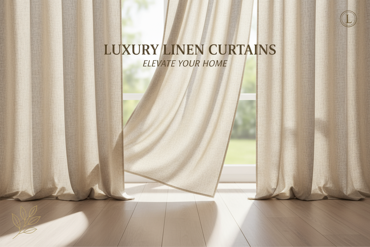 Linen Curtain Banner 1000X1000px