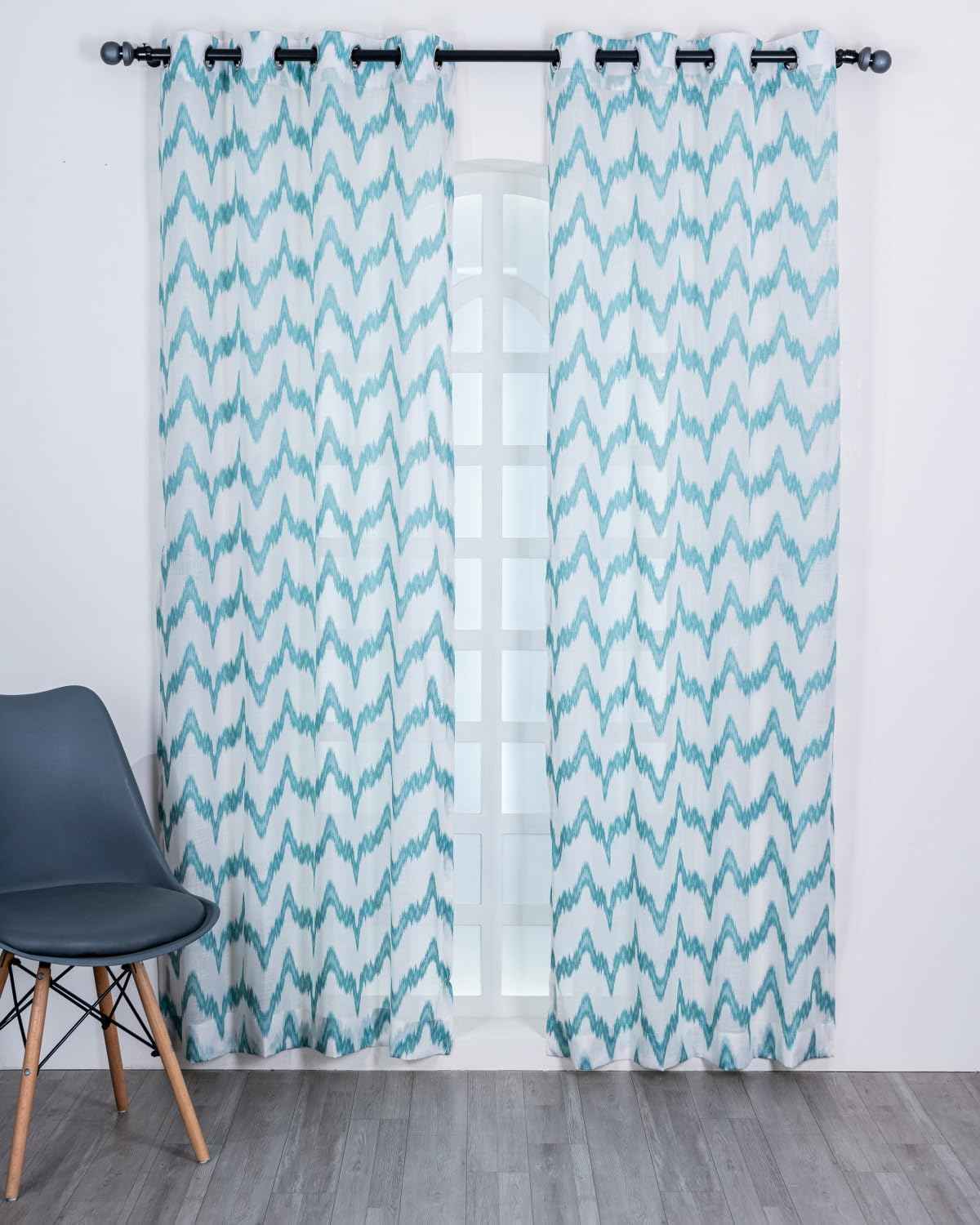 Parda online Premium Jacquard Linen Curtain with Soft & Durable Fabric