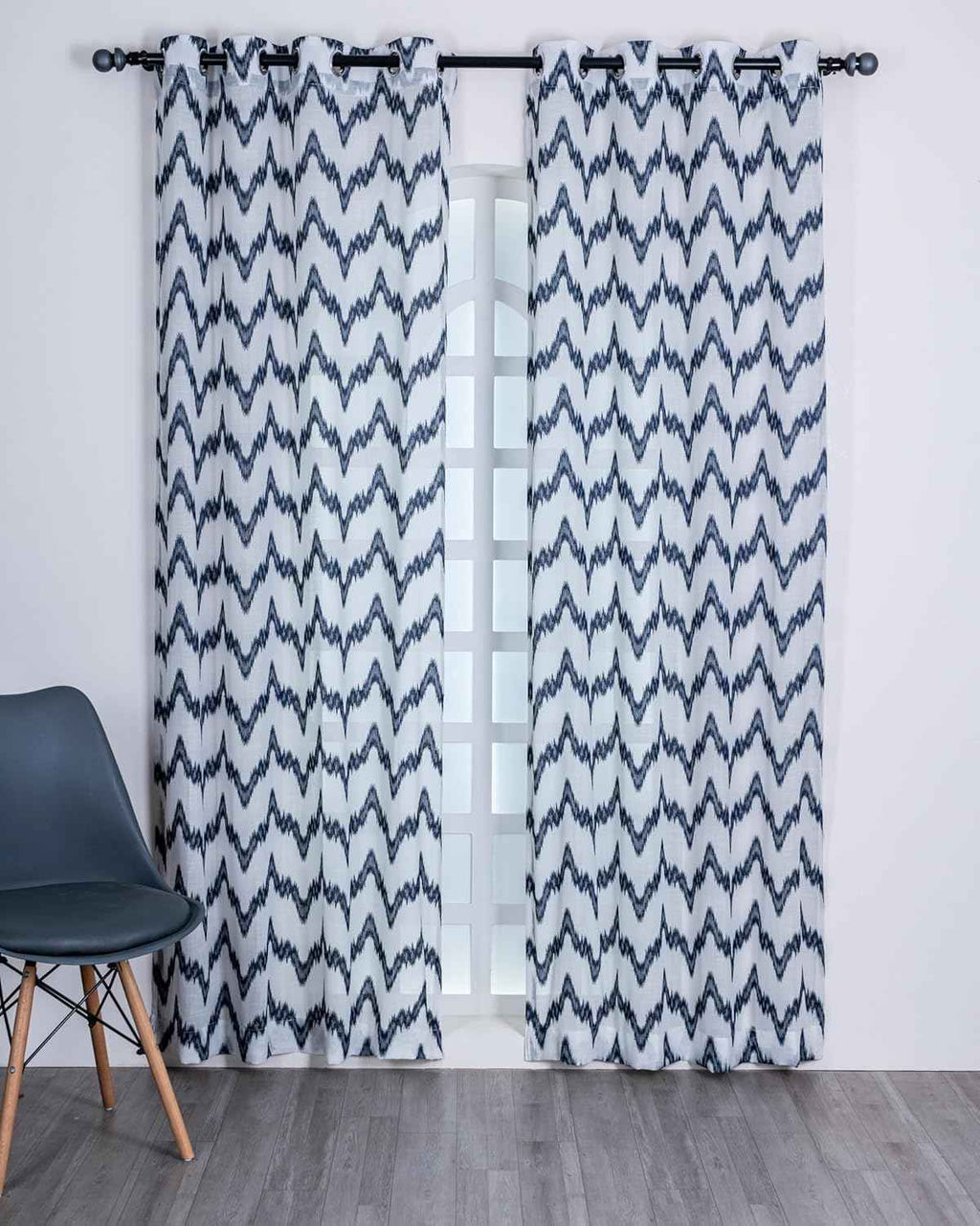 Parda online Premium Jacquard Linen Curtain with Soft & Durable Fabric